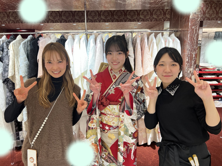 振袖レンタル　東京　表参道　かわいい　おしゃれ　個性派　かわいい　かっこいい　くすみ　イマドキ　被りたくない